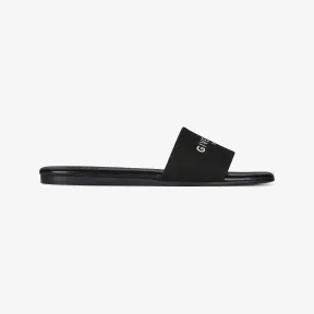 纪梵希/Givenchy 女士 4G 帆布拖鞋 BE306FE1PU-001