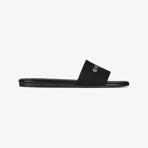 纪梵希/Givenchy 女士 4G 帆布拖鞋 BE306FE1PU-001