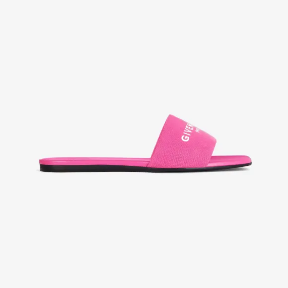 纪梵希/Givenchy 女士 4G 帆布拖鞋 BE3086E1PU-652