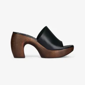 纪梵希/Givenchy 女士 G Clog 皮革凉鞋 BE3089E1U3-001