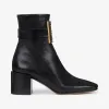 纪梵希/Givenchy 女士 4G LOGO皮靴 BE600NE05V-001