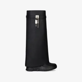 纪梵希/Givenchy Shark Lock机车长靴 BE7022E1AZ-001