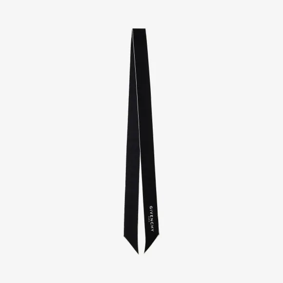 纪梵希/Givenchy 女士 黑色双绉发带 BG001KG004-004