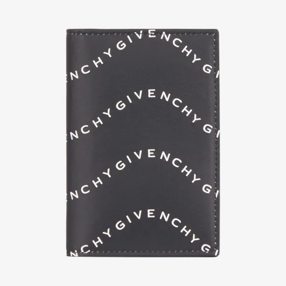 纪梵希/Givenchy 男士 波纹印花皮革钱夹 BK6005K0QZ-004