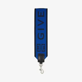 纪梵希/Givenchy 男士 4G LOGO大号腕带钥匙圈 BK603TK0N4-461