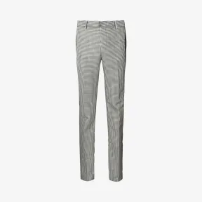 纪梵希/Givenchy 男士 侧边饰带千鸟格长裤 BM505010LA-004