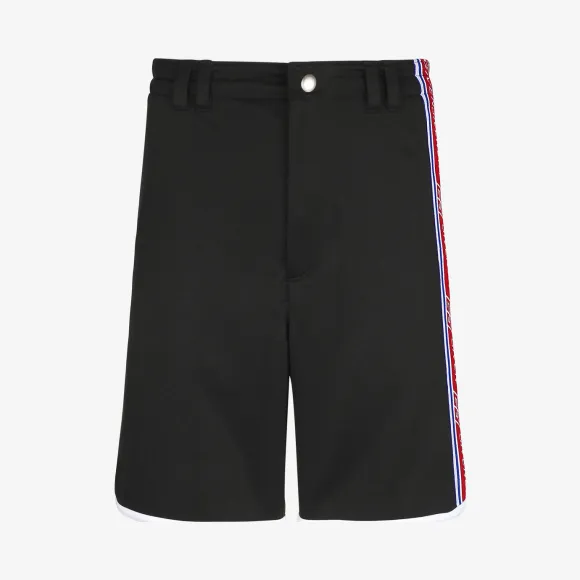 纪梵希/Givenchy 男士 4G侧面饰带棒球短裤 BM506S300B-001