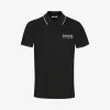 纪梵希/Givenchy 男士 亮片刺绣Polo衫 BM70M0308J-001