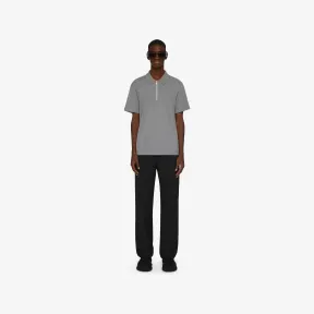 纪梵希/Givenchy 男士 棉质拉链 Polo 衫 BM714D3Y63-055