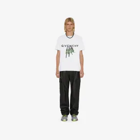 纪梵希/Givenchy GIVENCHY 4G Lock修身T恤 BM716G3YBC-100