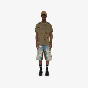纪梵希/Givenchy GIVENCHY LOGO超大版型T恤 BM716N3Y8Y-305