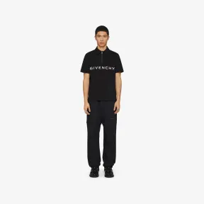纪梵希/Givenchy GIVENCHY Archetype拉链Polo衫 BM71D13YFP-001