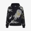纪梵希/Givenchy 男士 Icare刺绣连帽衫 BMJ02R30AF-001
