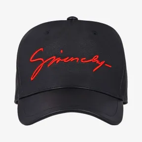 纪梵希/Givenchy 男士 标志皮革棒球帽 BPZ003P038-009