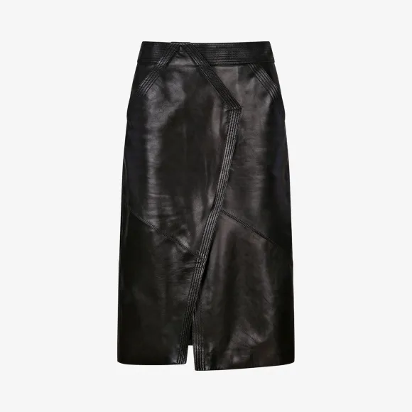 纪梵希/Givenchy 女士 皮革铅笔裙 BW405560DC-001