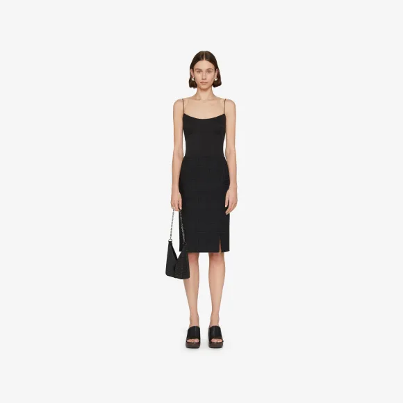 纪梵希/Givenchy 4G LOGO提花半身裙 BW40PM14W3-001