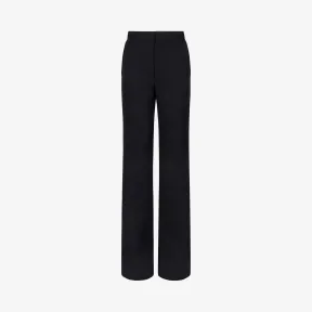 纪梵希/Givenchy 女士 粒纹面料高腰长裤 BW509V11BN-001
