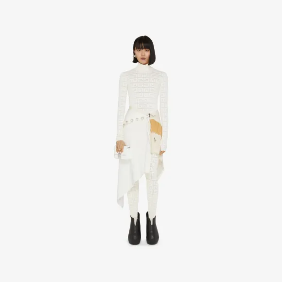 纪梵希/Givenchy 女士 4G 提花打底裤 BW50S44ZD6-130