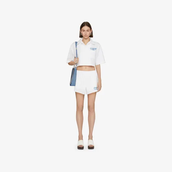 纪梵希/Givenchy 迷你GIVENCHY LOGO短裤 BW510R3YFB-100