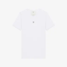 纪梵希/Givenchy 4G LOGO修身T恤 BW70BF30ZL-100