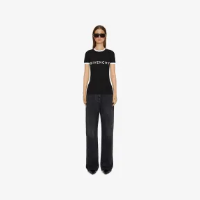 纪梵希/Givenchy GIVENCHY Archetype修身T恤 BW70BF3YAC-004