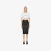 纪梵希/Givenchy 女士 GIVENCHY Archetype 棉质短款 T 恤 BW70C53YAC-100