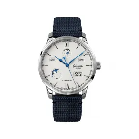 格拉苏蒂/Glashutte Original 议员系列 42.00 MM 精钢 自动机械机芯 男表 1-36-02-01-02-64
