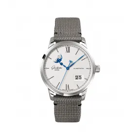格拉苏蒂/Glashutte Original 议员系列 40.00 MM 精钢 自动机械机芯 男表 1-36-04-01-02-66