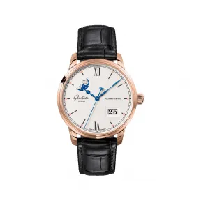 格拉苏蒂/Glashutte Original 议员系列 40.00 MM 红色18k金 自动机械机芯 男表 1-36-04-02-05-61