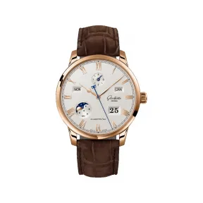 格拉苏蒂/Glashutte Original 议员系列 议员卓越万年历腕表 1-36-12-02-05-62