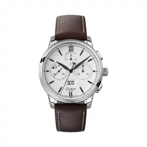格拉苏蒂/Glashutte Original Senator 参议员系列 精钢 自动机械机芯 1-37-01-05-02-55