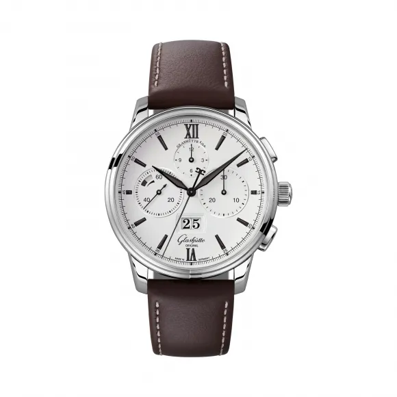 格拉苏蒂/Glashutte Original Senator 参议员系列 精钢 自动机械机芯 1-37-01-05-02-55