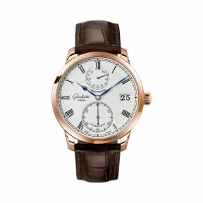 格拉苏蒂/Glashutte Original Senator 参议员系列 红金 手动机械机芯 1-58-01-02-05-50