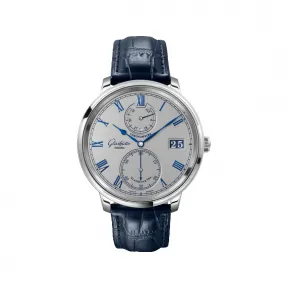 格拉苏蒂/Glashutte Original 议员系列 议员天文台腕表 1-58-08-01-04-61 42.00 MM 手动机械机芯 男表 W1-58-08-01-04-61