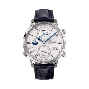 格拉苏蒂/Glashutte Original Senator 参议员系列 白金 自动机械机芯 1-89-02-01-04-01