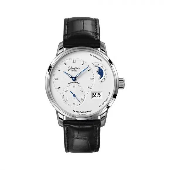 格拉苏蒂/Glashutte Original Pano 偏心系列 精钢 自动机械机芯 1-90-02-42-32-01