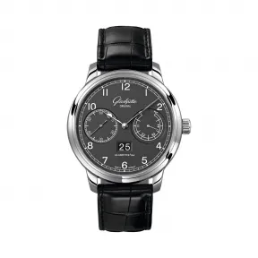 格拉苏蒂/Glashutte Original 精髓系列 精钢 自动机械机芯 男表 100-14-02-02-50
