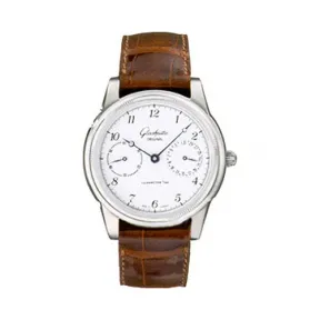 格拉苏蒂/Glashutte Original Senator 参议员系列 不锈钢 手动机械机芯 男表 49-02-04-01-04