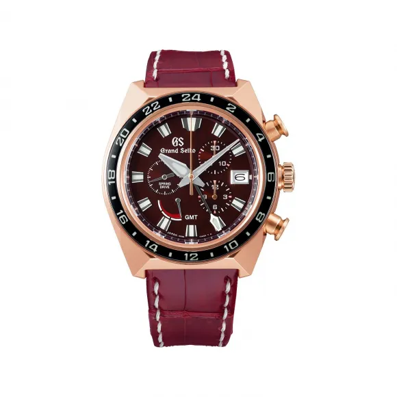 冠蓝狮/Grand-seiko Sport系列 44.5MM 18K玫瑰金 自动机械机芯 SBGC230