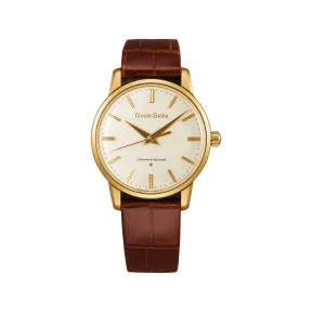 冠蓝狮/Grand-seiko Elegance系列 38MM 18k 黄金 手动机械机芯 SBGW252