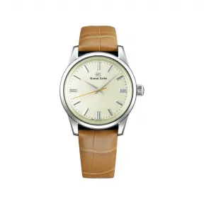 冠蓝狮/Grand-seiko Elegance 系列 37.3MM 不锈钢 手动机械机芯 男表 SBGW281G