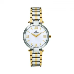 金韵娜/Grovana Regular Collection 系列 33 mm  镀金 精钢 石英机芯 女表 4576.1142