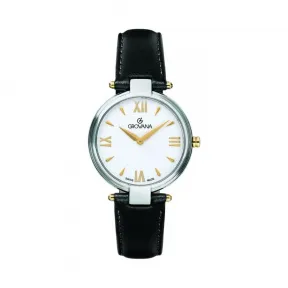 金韵娜/Grovana Regular Collection 系列 33 mm  镀金 精钢 石英机芯 女表 4576.1542