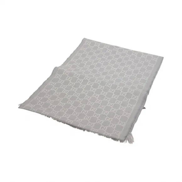 古驰/Gucci 灰色 羊毛  丝巾 100995-48200-1263