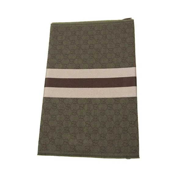 古驰/Gucci 绿色 羊毛/丝  丝巾 147351-4G704-3379