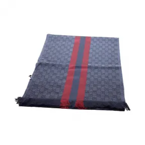 古驰/Gucci 蓝色 羊毛  丝巾 147351-4G704-4273