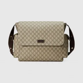 古驰/Gucci GG Supreme帆布斜背妈妈包 211131-KGDIG-8588