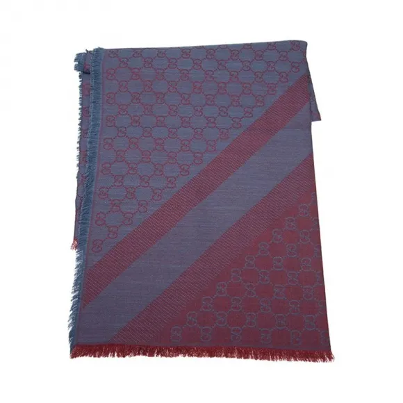 古驰/Gucci 深紫色 羊毛  围巾 281942-3G704-6269