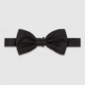 古驰/Gucci 黑色真丝儿童领结 345505 4K016 1000