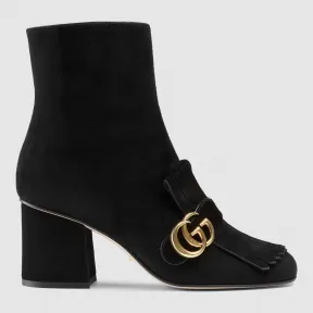 古驰/Gucci 麂皮及踝靴 408210 C2000 1000